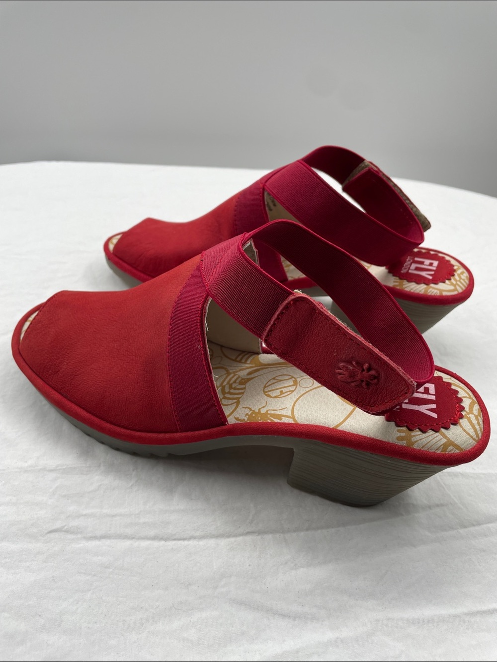 NEW! Fly London Wato Leather Suede Ankle Strap Sandals. EU 40. - Picture 7 of 12